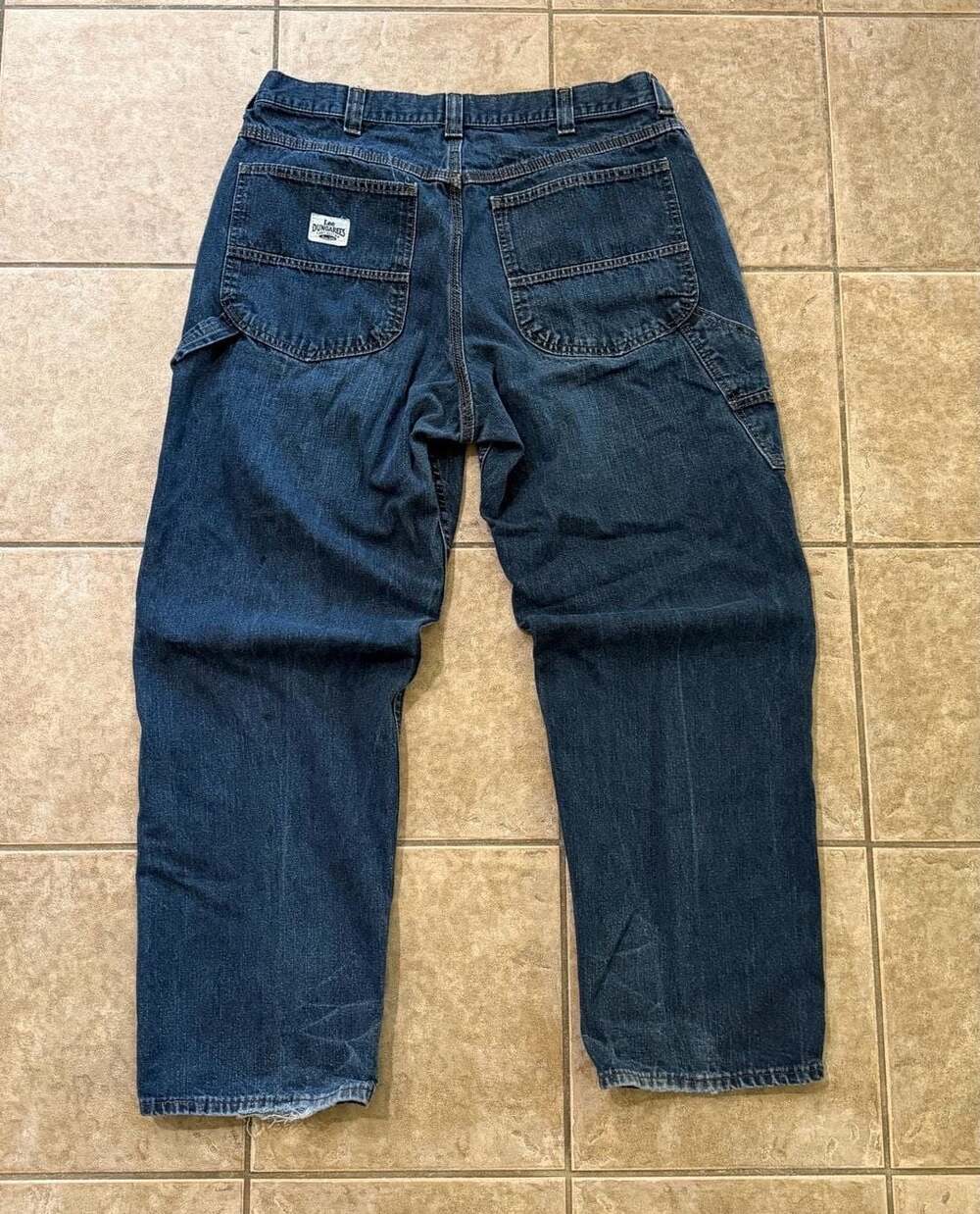 Lee Dungarees Carpenter Work Jeans Size 36-38